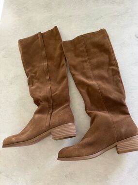 Splendid Brown Suede Knee Boots -NWOT Size 9